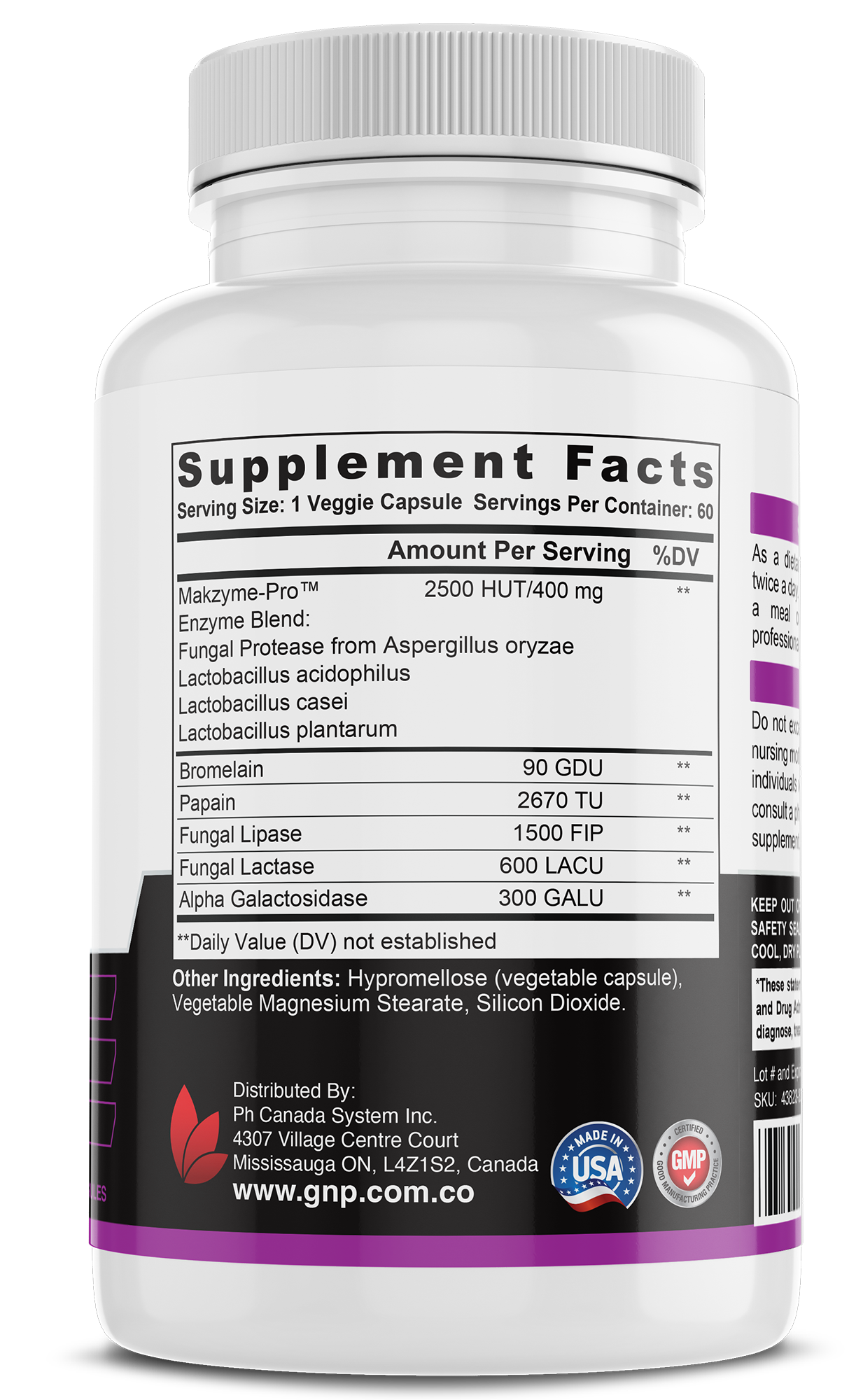 Digestive Enzyme, Normalize Gut Flora, Nutrient Absorption , Supports Digestive Health