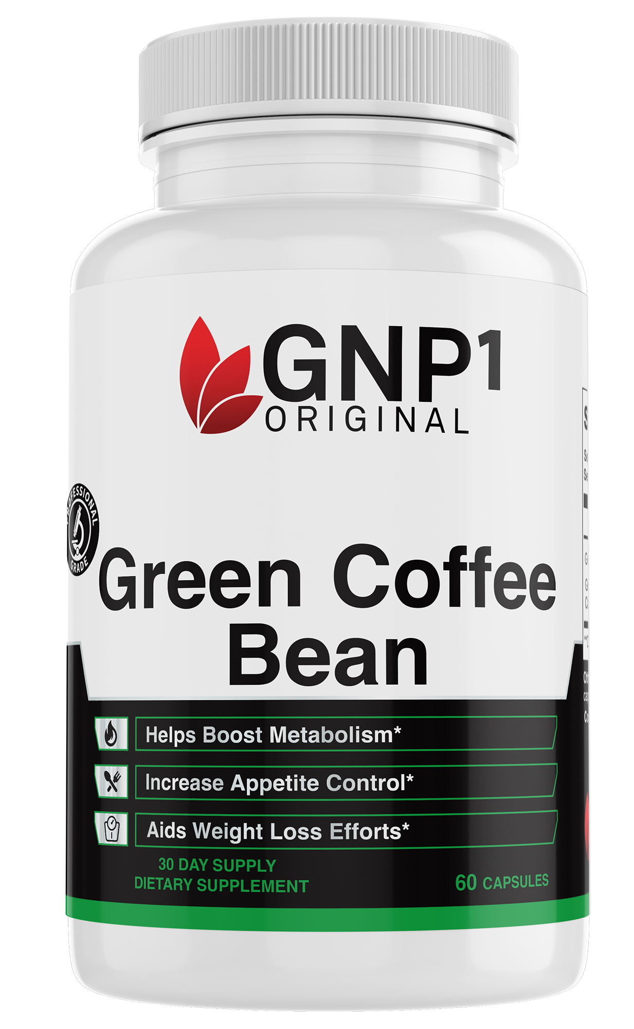 Green Coffee Beans W/GCA Plant-based formulation, Helps Boost Metabolism, Increase Appetite Control, Aids Weight Loss Efforts