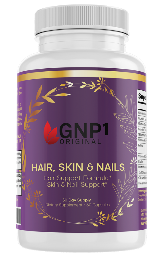 Hair, Skin & Nails Promotes hair Growth Improve Nail Strength Helps Improve Skin Clarity Thicken’s Hair Follicles