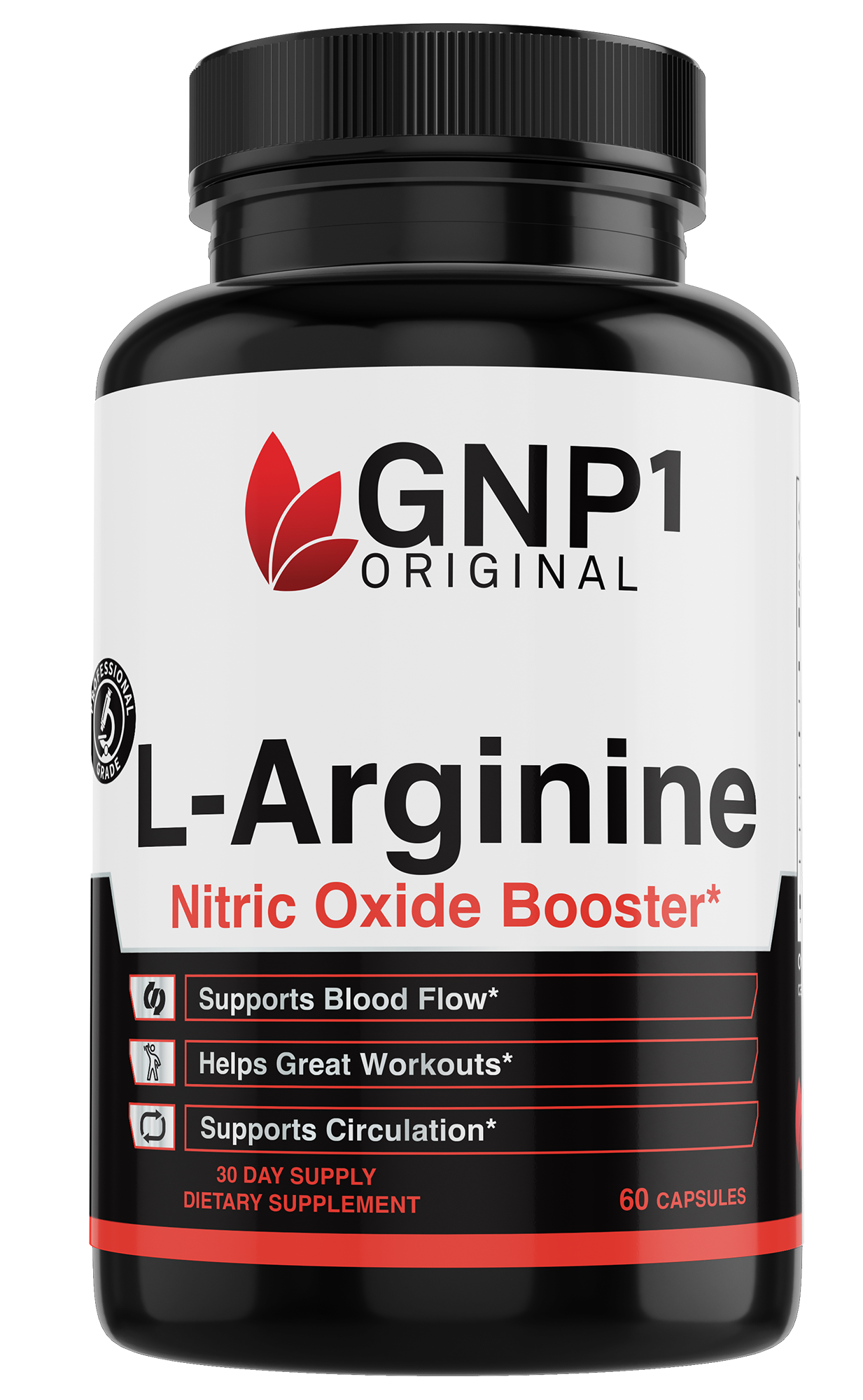 L-Arginine Vitamins Nutraceuticals Wellness Supplements, Supports Blood Flow, Helps Great Workout, Supports Circulation