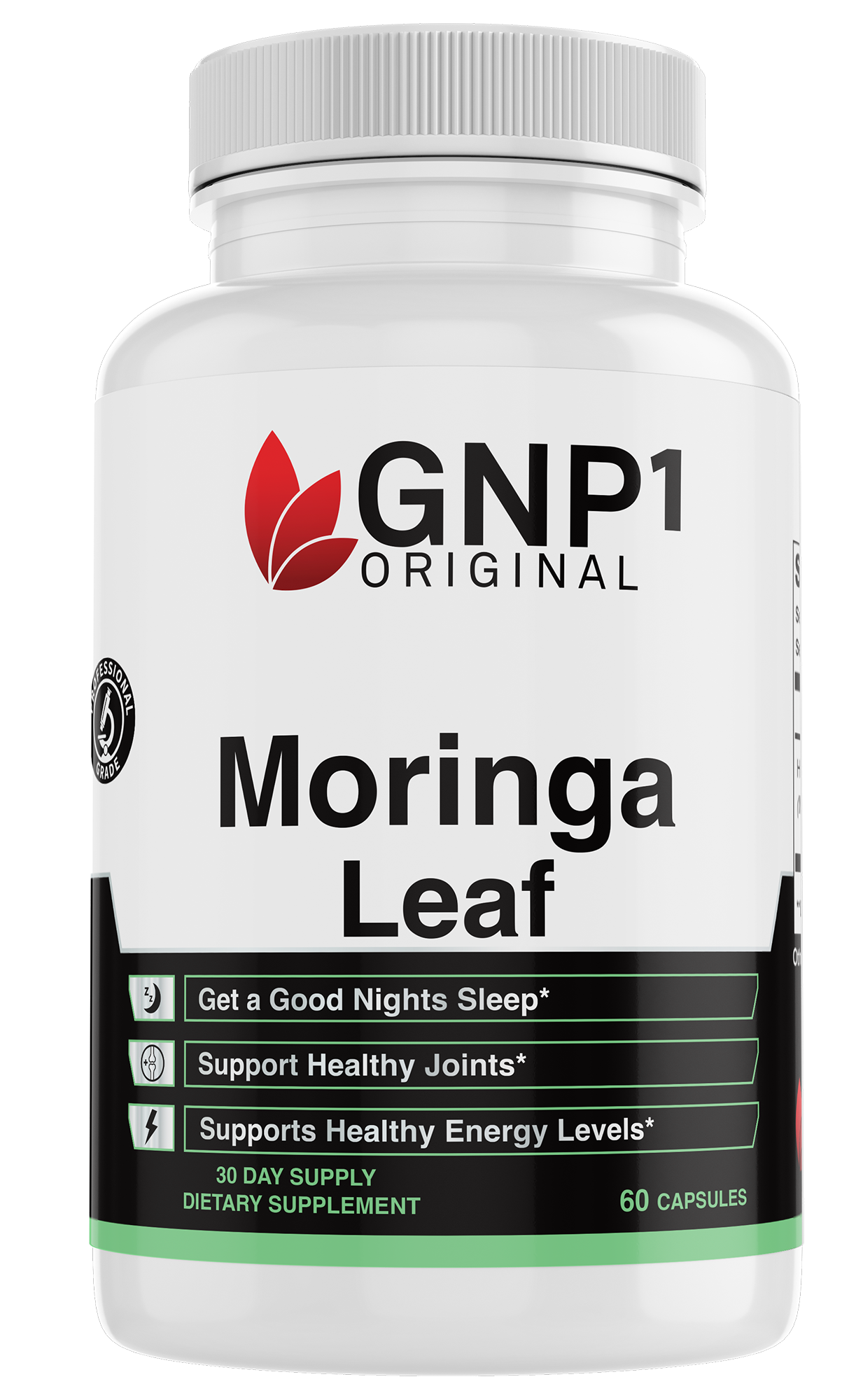 Moringa Oleifera Organic Supplements, Get a Good Nights Sleep, Support Healthy Joints, Supports Healthy Energy Levels