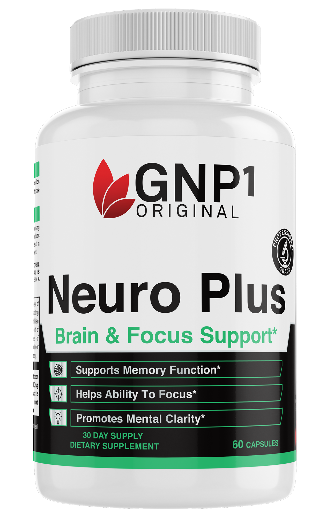 Neuro Brain & Focus Herbal Remedies, Supports Memory Function, Helps Ability To Focus, Promotes Mental Clarity