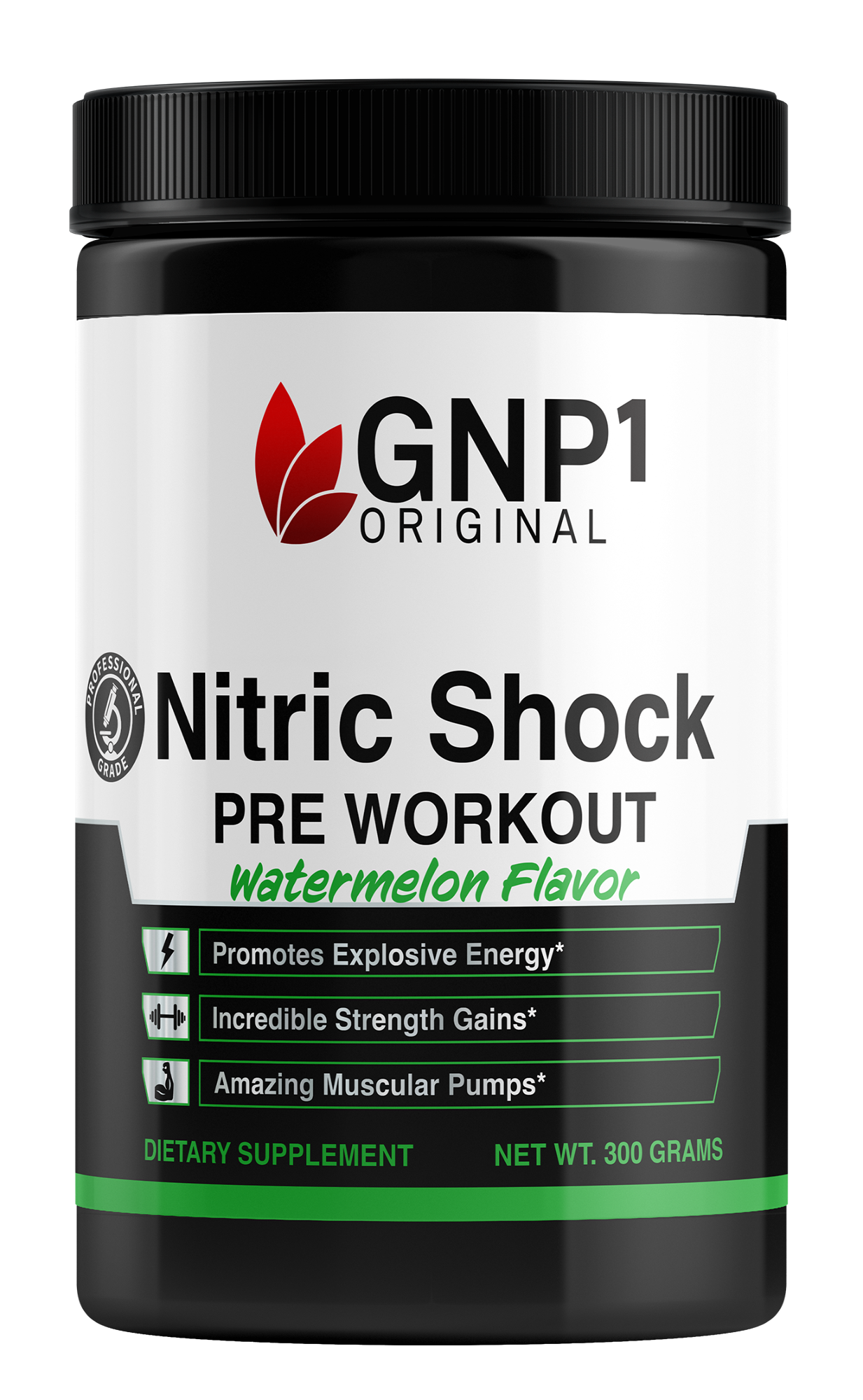 Nitric Shock Pre-Workout Nutraceuticals Plant-based formulations, Promotes Explosive Energy , Amazing Muscular Pumps