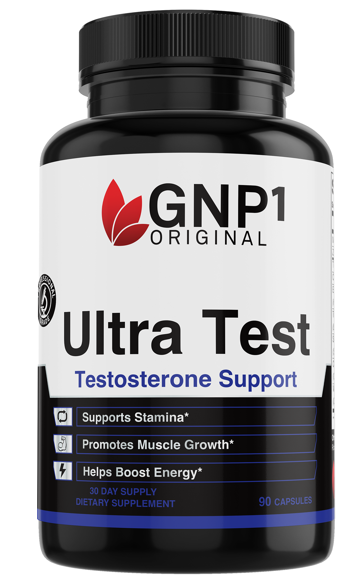 Ultra Test Natural Testosterone Support Herbal Remedies Wellness Supplement, Supports Stamins, Promotes Muscle Growth, Helps Boost Energy