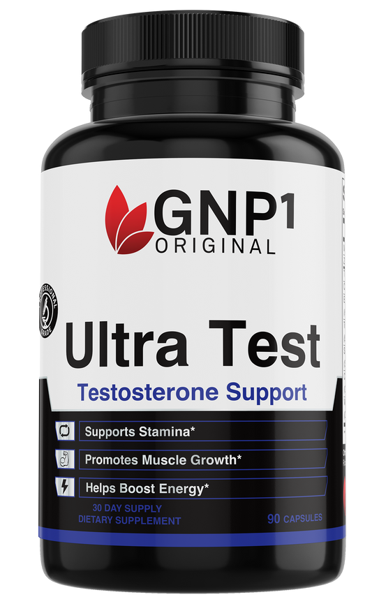 Ultra Test Natural Testosterone Support Herbal Remedies Wellness Supplement, Supports Stamins, Promotes Muscle Growth, Helps Boost Energy