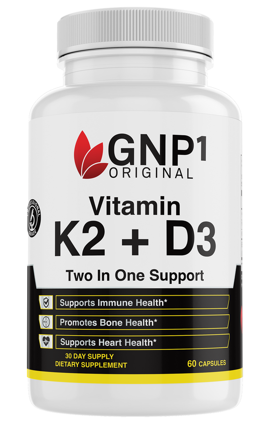 Vitamin K2 + D3 Organic Supplements, Support Immune Health, Promotes Bone Health, Supports Heart Health